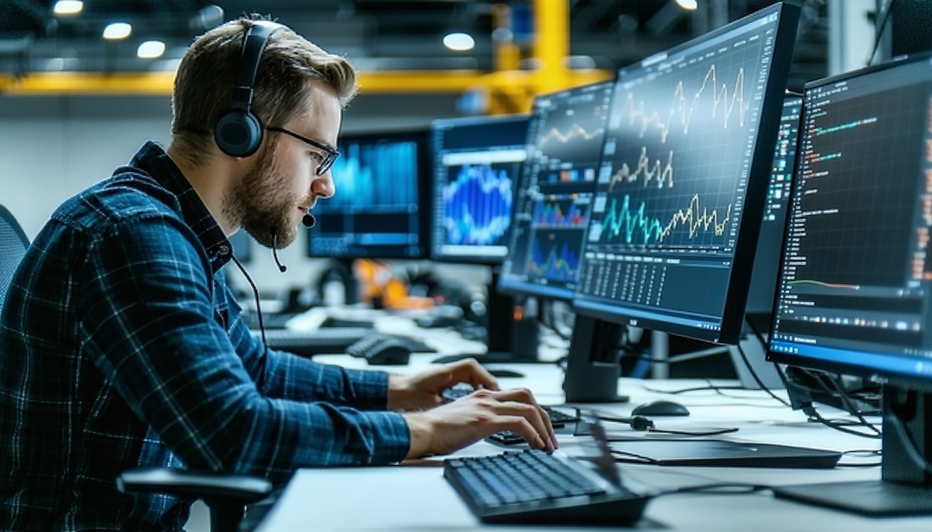 Software engineers updating legacy applications at AeroSenery