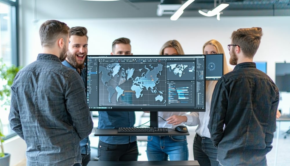 Team providing software maintenance and support