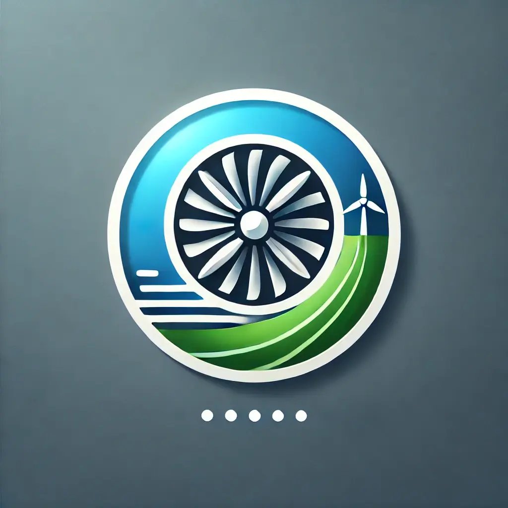 DALL·E 2024-09-13 18.26.33 - A modern, sleek logo for a company named AeroEnergies. The logo should convey innovation in aerospace and energy industries, combining elements of f